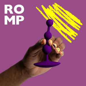 ROMP Amp Anal Beads | Adult Toys | Sex Toys for Men Women & Couples| 5 Inch Silicone Graduated Beads for Stimulation | Prostate