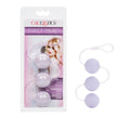 CalExotics First Time Triple Lover Balls With Easy Retrieval Loop - Adult Sex Toys - Purple SE-0004-38-2