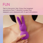 Femme Funn Stubby 2 Rabbit Vibrator Deep Tissue Massager - Clitoral Stimulator Toy For Women, G Spot Vibrating Massager For Adul