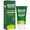 Good Clean Love Almost Naked Hint of Mint Personal Lubricant, Organic Water-Based Lube with Aloe Vera, 1.69 Ounces