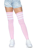 Athlete Thigh Hi W/ 3 Stripe T - O/S / LT. PINK