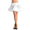 PLUS SIZE PETTICOAT 1X-2X WHIT
