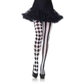 Harlequin pantyhose O/S BLACK/