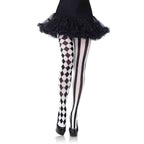 Harlequin pantyhose O/S BLACK/