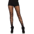 Bat wing sheer tights