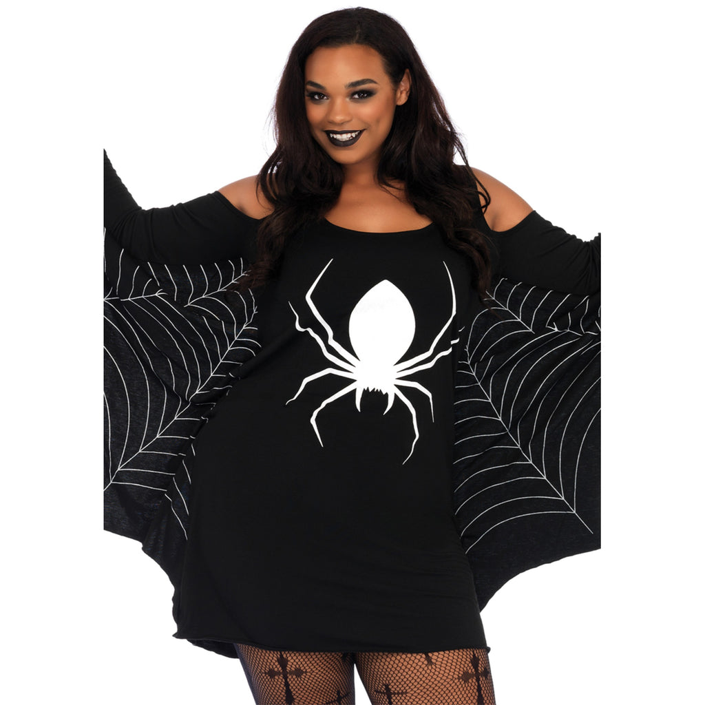 Jersey  spiderweb dress