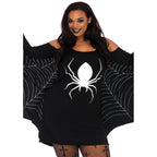 Jersey  spiderweb dress