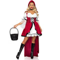 2 PC Storybook Red Riding Hood - MED/LGE / RED/WHITE