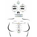 Skeleton adhesive face and che - O/S / CLEAR