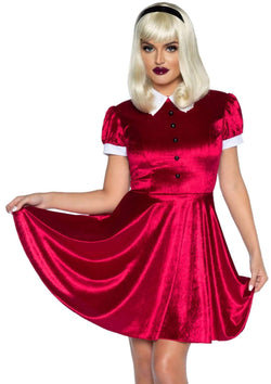 2 PC Spellbinding Witch, featu - LARGE / BURGUNDY