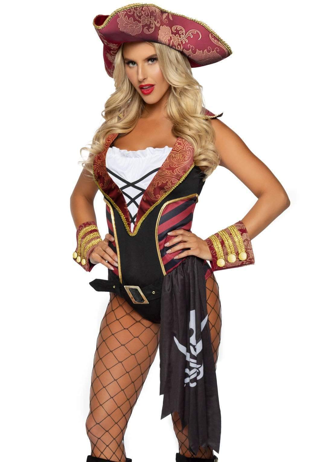 4 PC Sultry Swashbuckler, incl - MEDIUM / MULTICOLOR