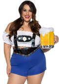 2 PC Lederhosen Honey, include - 1X-2X / MULTICOLOR