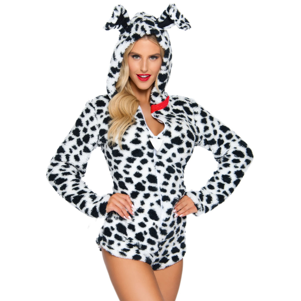 Darling Dalmatian, features ul - MEDIUM / BLK/WHITE