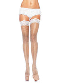 Spandex Industrial Net thigh h - 1X-2X / WHITE