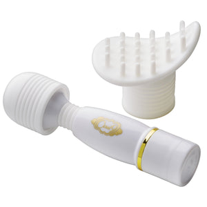 (D) Cloud 9 Pro Sensual Mini W W/Bonus Tip & Travel Pouch White