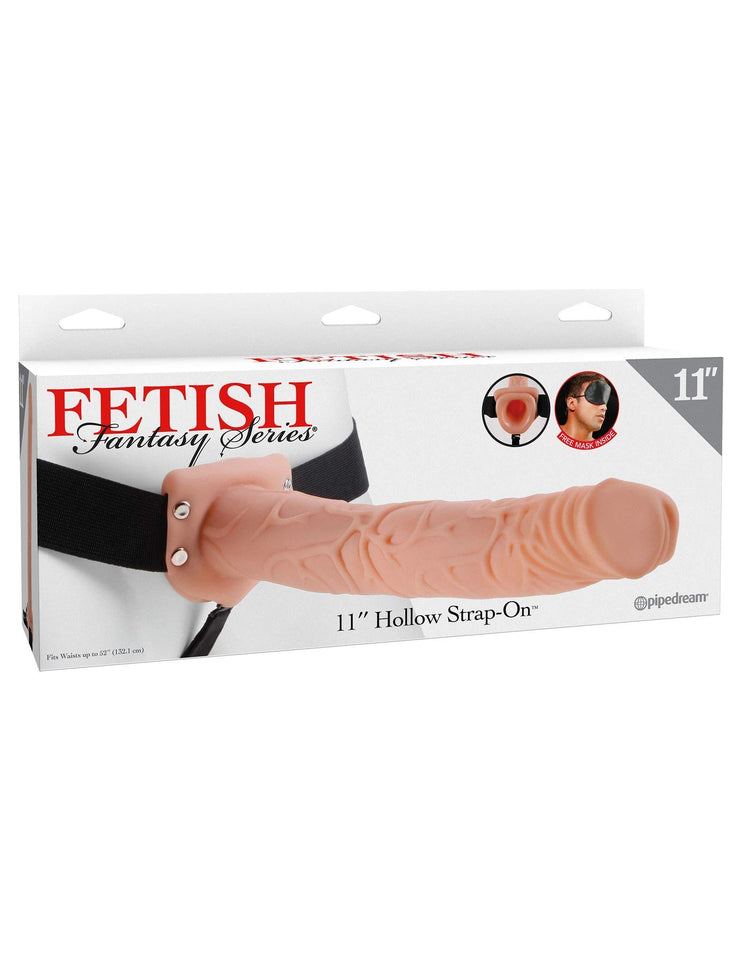 Ff 11In Hollow Strap-On Flesh