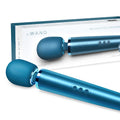 LE WAND - Wand Massager Rechargeable 10-Speed with 20 Vibration Patterns, Vibrator Wand - Pacific Blue