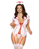 Dg Stretch Jersey&Garter Slip Costume Os