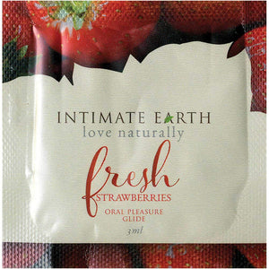 Intimate Earth Strawberry Foil Pack