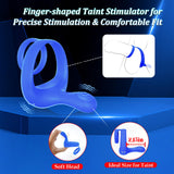 Couples Adult Sex Toys for Men - Silicone Penis Ring Male Couple Sex Toy, Remote Control Vibrator with 9 Vibrations, MOVGANI Coc