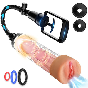 Vacuum Penis Pump Male Sex Toys for Men Manual Penis - Pumps & Enlargers, Yeqiz Penis Enlargement for Men Stronger Bigger Erecti
