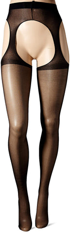 Plus Size Sheer Suspender Tights