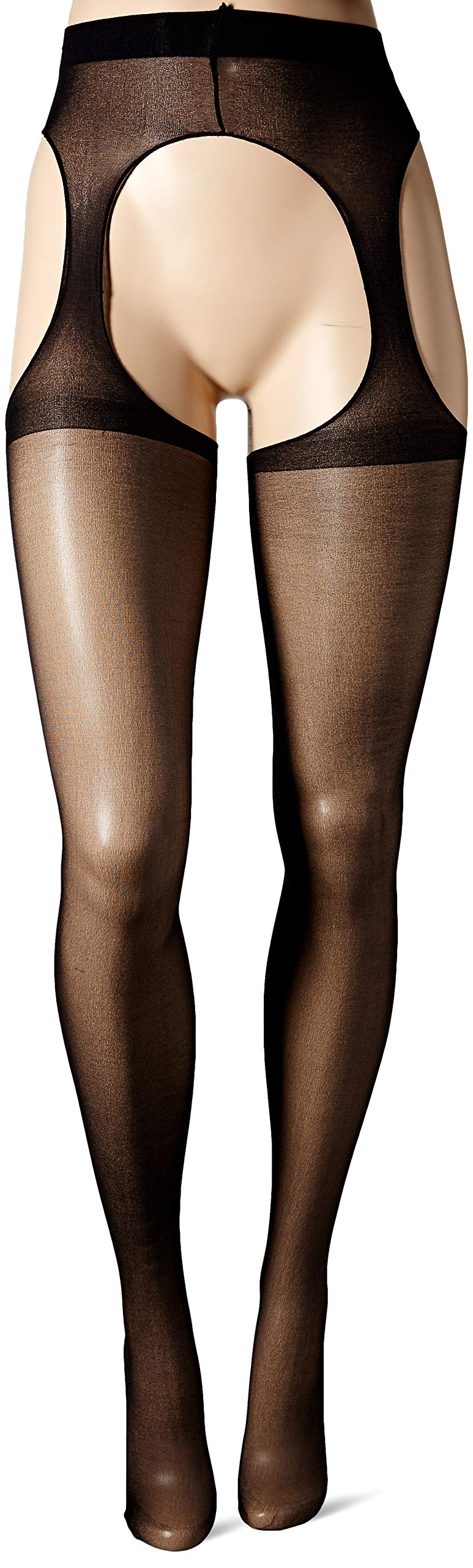 Plus Size Sheer Suspender Tights