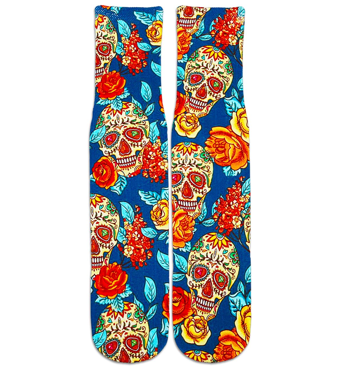 Benefeet Sox Mens Crazy Funny Cool 3D Print Novelty Design Mid Crew Tube Socks Fun Patterned Skeleton Cotton Dress Socks Gift fo