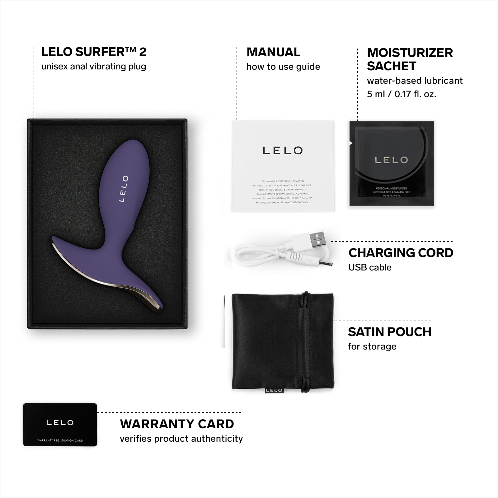 LELO Surfer 2 Cyber Purple