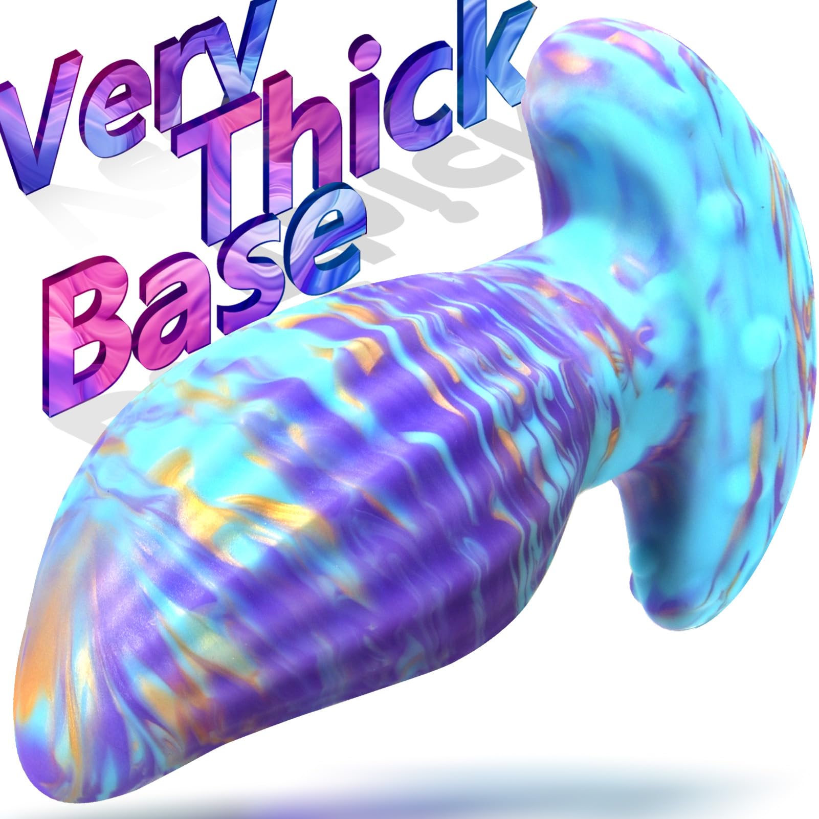 MEBAULT Anal Plug Butt Plug with Safe T-Shaped Base Mixed-Color Silicone Prostate Massager Dilator Sex Toy for Women Men Masturb