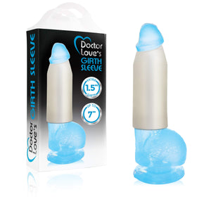 Girth Sleeve 1.5In Extra Girth Translucent 7In Trim-To-Fit