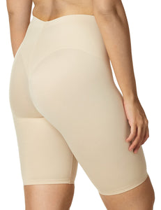Maidenform Womens Cover Your Bases Smoothing Short Dm0035 Shapewear Half Slips, Transparent, Medium Us