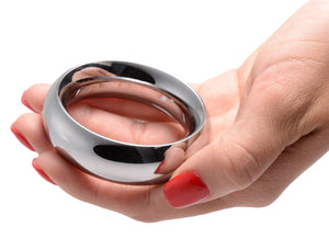 Master Series Steel Donut Cock Ring 1.75In