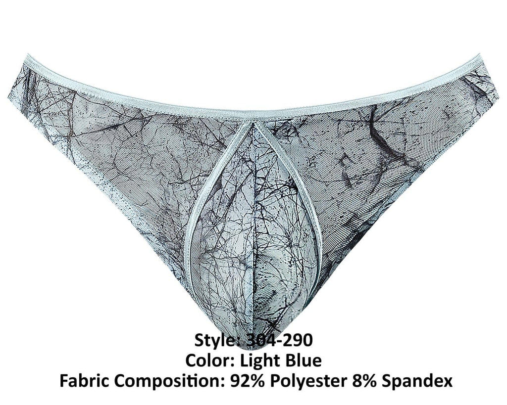 Marble Mesh Moonshine Jock Light Blue L/Xl