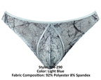 Marble Mesh Moonshine Jock Light Blue L/Xl