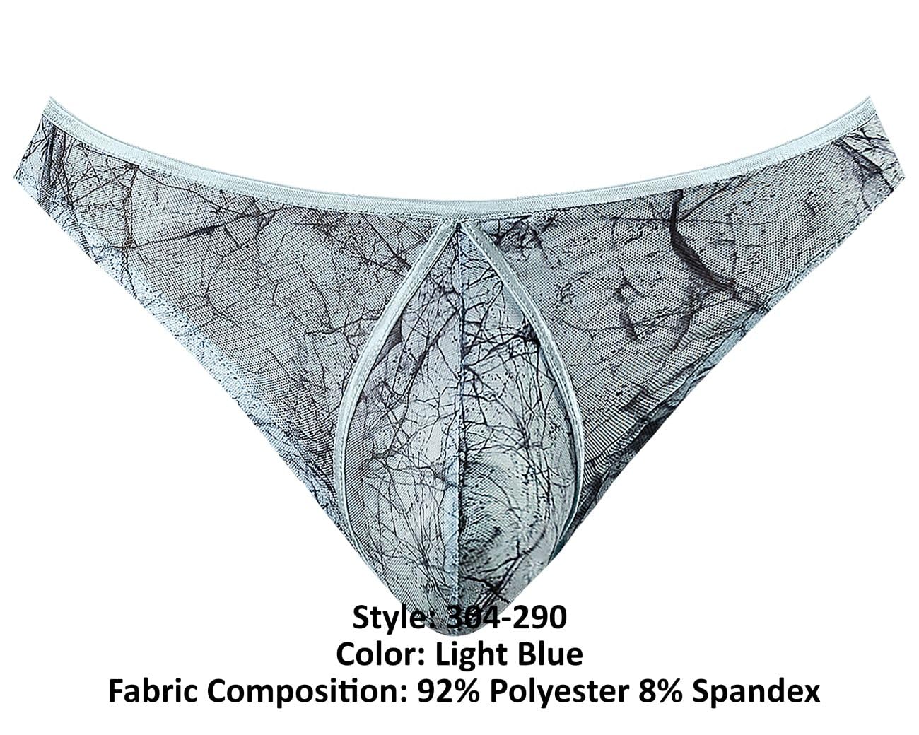 Marble Mesh Moonshine Jock Light Blue L/Xl