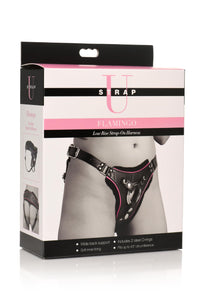 Strap U Flamingo Low Rise Strap On Harness, 1 Count (Pack Of 1), Black