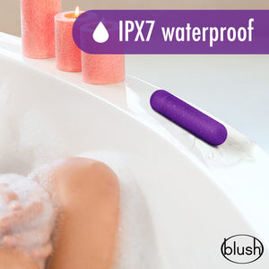 Blush Play With Me Cutey Vibe - 10 Vibrating Functions Mini Bullet Vibrator - Travel Size - Mini Bullet For Women Pleasure - Discreet Pocket Stimulator - Waterproof - Sex Toy For Adults - Purple