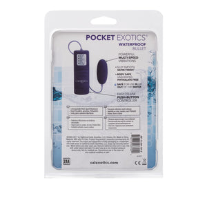 california Exotics Waterproof Pocket Exotics Bullet Vibe