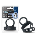 Blush Novelties Performance VS7 Silicone C Ring & Ball Strap - Puria Platinum Cured Silicone - Stainless Steel 3 Position Nickel