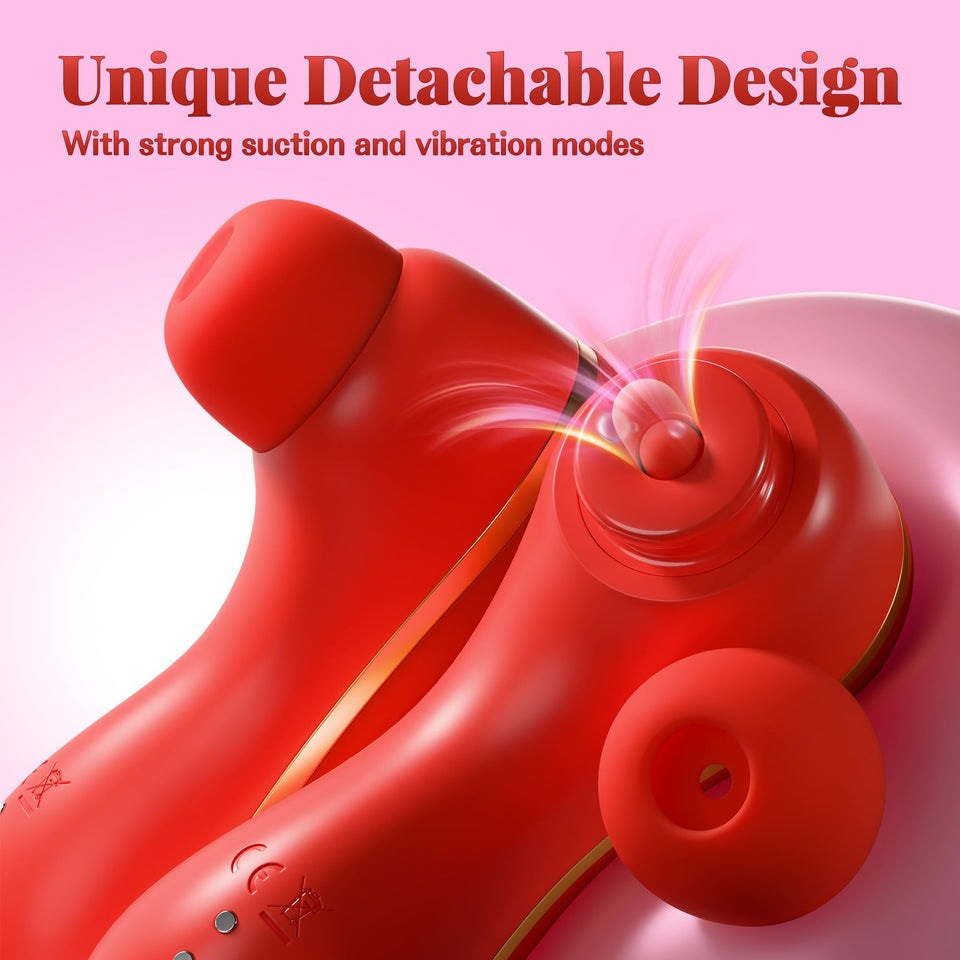 LUZINE Adult Female Sex Toys Vibrator, Clitoral Vibrator with 7 Suction & 3 Vibrating Modes Clitoral Vibrators Adult Toys, G-Spo