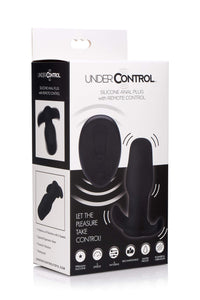 Under Control Silicone Anal Plug, 1 Count