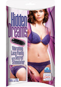California Exotic Novelties Hidden Dreams Thong, L-Xl, Purple