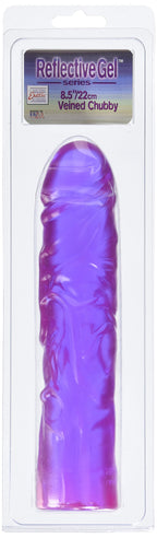 Calexoticss Reflective Gel Dong, Veined Chubby, 8.5''
