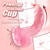 5.2 Inch Soft Anal Dildo with Powerful Strong Suction Cup, Small Anal Plug Dildos for Beginner, G-Spot Stimulation & Anal Traini