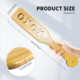 Pure Natural Bamboo XOXO Spanking for Sex Play Paddle,Lightweight Paddle with Durable Smooth Sturdy Finish for Adults, Sex Paddl