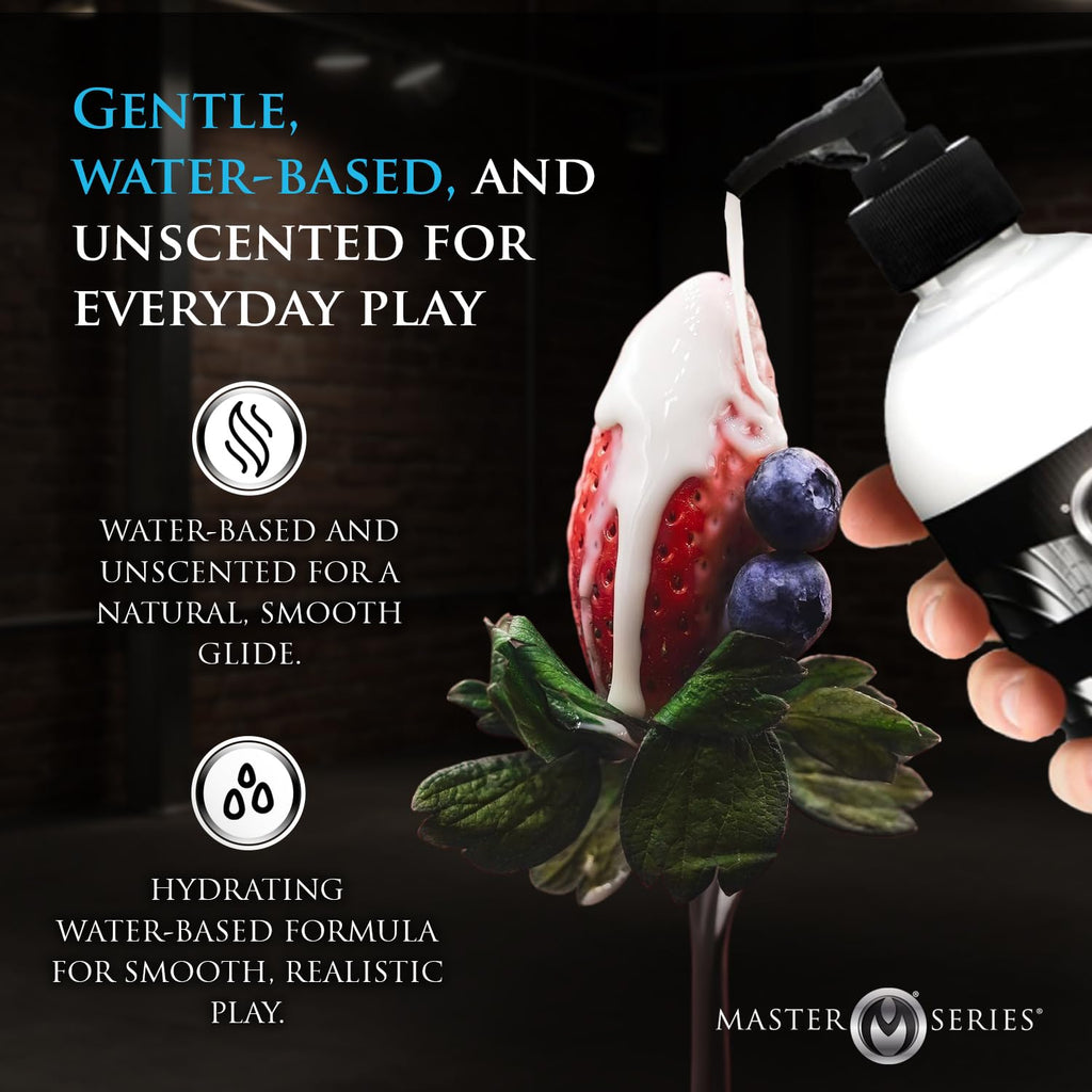 Master Series Unscented Jizz Lube 34Oz