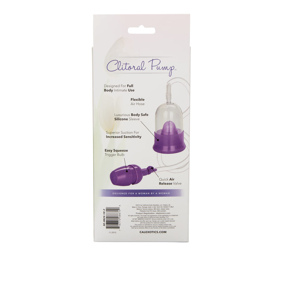 California Exotic Novelties Clitoral Intimate Pump, Purple