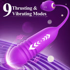Vibrator Rose Sex Toy for Women - Upgraded Adult Toys Sex Toys for Women with 18 Sucking Vibrator Thrusting Dildo G Spot Vibrato
