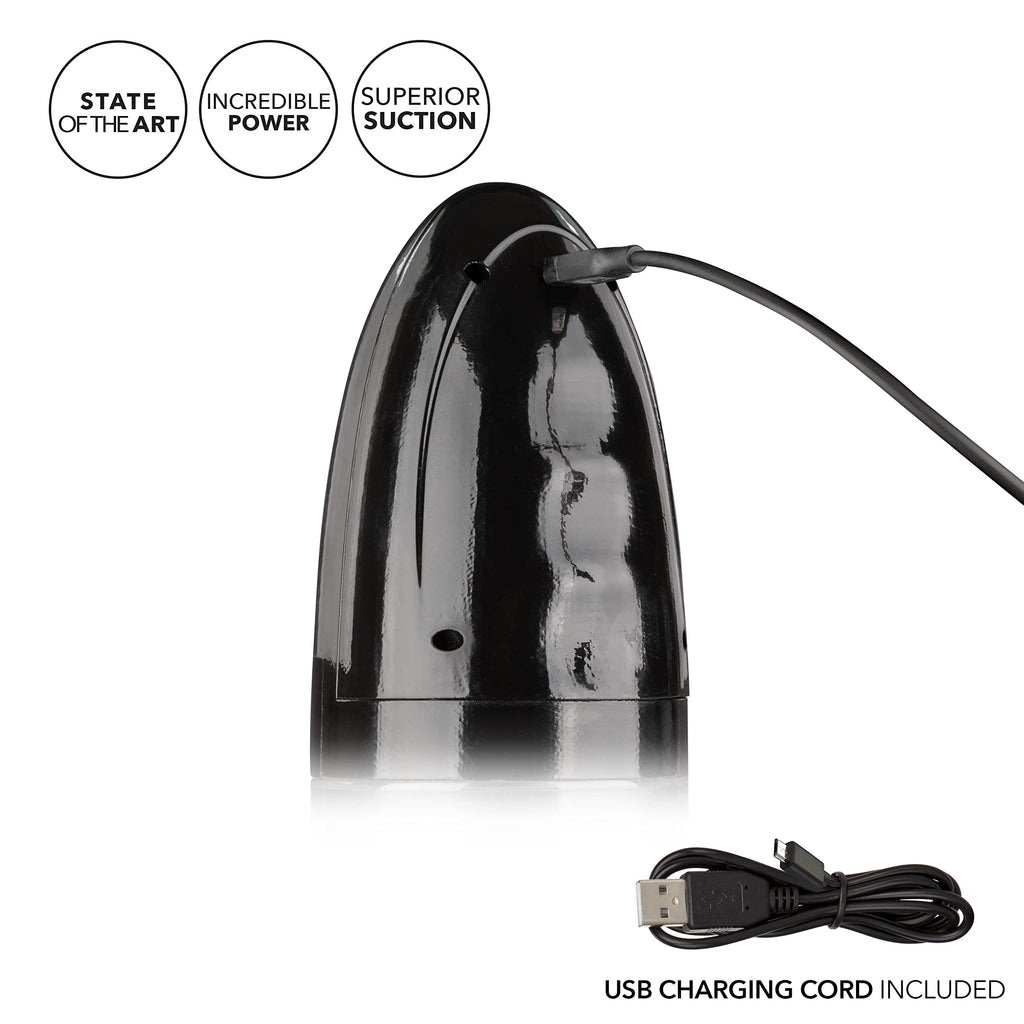 Calexotics Optimum Series Automatic Smart Pump - Male Enhancement Penis Pump With Silicone Stroker Sleeve - Male Masturbation Se